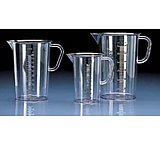 Image of BrandTech Graduated Pitchers, SAN, BrandTech V44291, Pack of 6