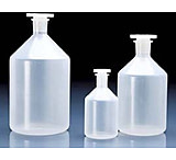 Image of BrandTech Reagent Bottles with Stoppers, Polypropylene, Narrow Mouth, BrandTech V100894, Pack