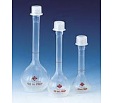 Image of BrandTech Volumetric Flasks with Screw Caps, Class B, BrandTech V674895 Pmp Flasks, Pack of 5