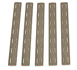 Image of Bravo Company Mfg KeyMod Rail Cover Kit, 5.5-inch 5-Pack