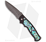 Image of Brend Knives Custom M2 Auto w/ Abalone Inlays 4.00in Automatic Folding Knife
