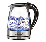 Image of BRENTWOOD 7 Cup Capacity Tempered Glass Tea Kettle - 1100W