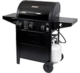 Image of Brinkmann Outdoors Professional 3-Burner Propane Gas Grill, Black