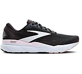 Brooks Ghost 16 Road Running Shoes - Women's, Black/White/Orchid Ice, 7.5 US/Medium, 1204071B077.075