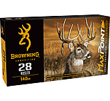 Browning Ammo Max Point .28 Nosler 140 Grain Brass Rifle Ammunition