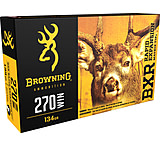 Browning BXR .270 Winchester 134 Grain Rapid Expansion Matrix Tip Brass Cased Centerfire Rifle Ammunition