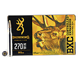 Browning BXC .270 Winchester 145 Grain Controlled Expansion Terminal Tip Brass Cased Centerfire Rifle Ammunition