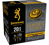 Browning Ammo BGC207 Golden Clays 20Gauge 2.75&quot; 7/8oz 7.5Shot 25 Per Box/10 Cas
