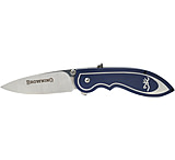 Image of Browning 355 Backdraft Assisted Open Knife - Blue w/ 3.25in Blade