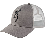 Image of Browning Bg Cap Chill Mesh Snapback Mid Profile Gray Buckmark Osfm