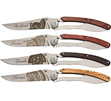 Image of Browning Bg Knife Turkey Grand Slam 4 Knife Set Folders Wood Handles