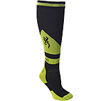 Image of Browning Bg Unisex Buckeye Socks M/l Black &amp; Green Calf Height