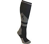Image of Browning Bg Unisex Buckeye Socks M/l Black &amp; Grey Calf Height