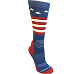 Image of Browning Bg Unisex Stars &amp; Stripes Socks M/l Red White And Blue