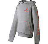 Image of Browning Bg Youth's Hoodie Heather Gray Large W/logo Sleeves<
