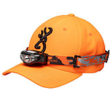 Image of Browning Cap/headlamp Combo Blaze Org W/100 Lumen Light