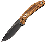 Image of Browning Fixed Blade Zebra Wood