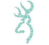 Image of Browning Heart Buckmark Decal