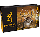 Browning MAXPOINT 6.5 PRC 140 Grain Maxpoint Brass Rifle Ammo, 20 Rounds, B192165002