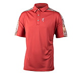 Image of Browning Mens Wolf Polo,Red Ochre