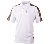 Image of Browning Mens Wolf Polo, White