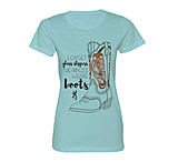 Image of Browning Womens Graphic Princess Boots Short Sleeve T-Shirt