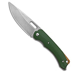 Image of Bladerunners Systems BRS E-Volve Navajo Liner Lock Knife Green G10 3.5 Stonewash 1840BDCB