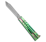 Image of Bladerunners Systems BRS Premium Alpha Beast Balisong Butterfly Knife Splatter/Magenta Ti 4.5 SW 4E8A2B2E