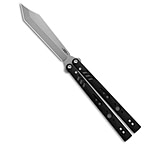 Image of Bladerunners Systems BRS Replicant Balisong Butterfly Knife Black G-10 4.5 Stonewash 4AEDCC96
