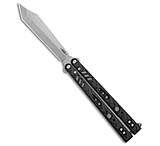 Image of Bladerunners Systems BRS Replicant Balisong Butterfly Knife Carbon Fiber 4.5 Stonewash 0252564B