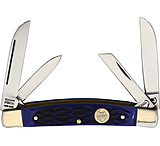 Image of Buck Creek Little Bear and Bull Blue Pick Folding Knife