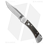 Image of Buck Knives 110 Hunter Nickel Pro w/ Ebony Inlay 3.75in Automatic Folding Knife