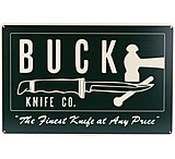 Image of Buck Knives Finest Knives Tin Tacker Sign
