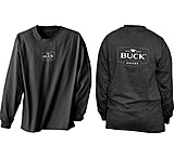Image of Buck Knives Long Sleeve T-Shirt, Black - Men's