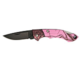 Image of Buck Knives Nano Bantam Pink Camo Folding Knife
