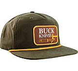 Buck Knives Vintage Logo Hat, Adjustable snap back, 12806
