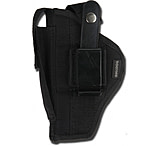 Bulldog Cases &amp; Vaults Belt And Clip Ambi Holster, SKS/Glock 26/Glock 29, Ambidextrous, Plain, Black, FSN-33