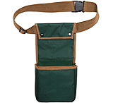 Image of Bulldog Cases &amp; Vaults Deluxe Green Belted Divided Shell Bag BD886