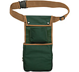 Image of Bulldog Cases &amp; Vaults Deluxe Green Belted Over / Under Pouch BD885