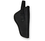 Bulldog Cases &amp; Vaults Hip Holster, Right Hand, Black - Revolver 3-4 inch S&amp;W K, L, N Frame - DLX-12