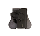 Bulldog Cases &amp; Vaults Rapid Release Polymer Holster W/Paddle, Right Hand, Black, RR-1911C