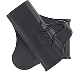 Bulldog Cases &amp; Vaults Rapid Release Polymer Holster, w/paddle - Right Hand, Black, RR-SR9