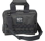 Bulldog Cases &amp; Vaults Deluxe 2 Pistol Range Bag w/ Strap &amp; MOLLE