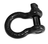 Image of Bulldog Winch 3/4in Black Powder Coat Shackle