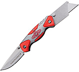 Image of Busted Knuckle Linerlock Red/Gray