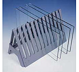 Image of C.B.S. Scientific Glass Rack 12-PLACE Black GRH-100B