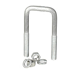 Image of C.E. Smith Galvanized U-Bolt 7/16"-14 x 1-9/16" x 3-9/16" Square Bend