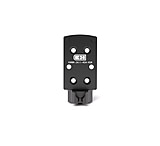 C&H Precision Weapons Kimber 2K11 Adapter Plate with Built-in Rear Sight, RMR, SRO, Holosun, Black, KMBR-2K11-RSH-RSR