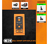 Image of C&amp;H Precision Weapons Optics Adapter Plate S&amp;w M2.0 Core