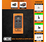 Image of C&amp;H Precision Weapons Optics Adapter Plate Walther Defense Pdp 2.0